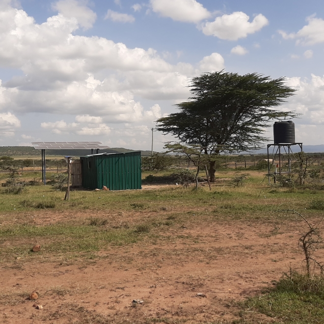 20230629-Solar Borehole1-660 Solar borehole clean water